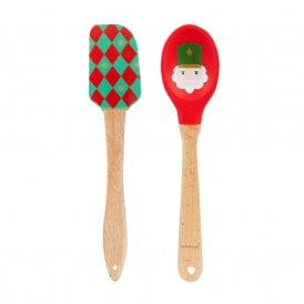 Nutcracker Silicone Kitchen Utensils Mixed Set