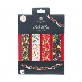 Partridge & Pear Paper Chains - 100 Pack