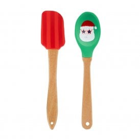 Santa Silicone Kitchen Utensils Mixed Set