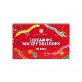 Screaming Rocket Party Balloons
