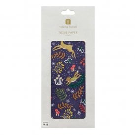 Twilight Blue Christmas Tissue Paper