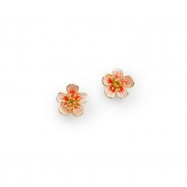 Apple Blossom Stud Earrings