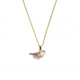 Cole Tit English Bird Pendant Necklace