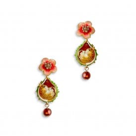 Conker Mouse Drop Earrings