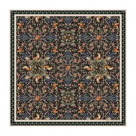 Forest Friend Print Scarf Navy