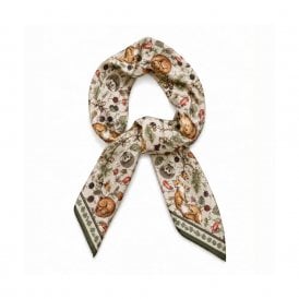 Forest Friends Twilly Scarf Ivory