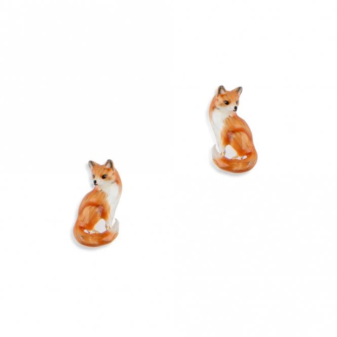 The Bill Skinner Studio Fox Stud Earrings