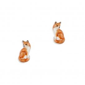 Fox Stud Earrings