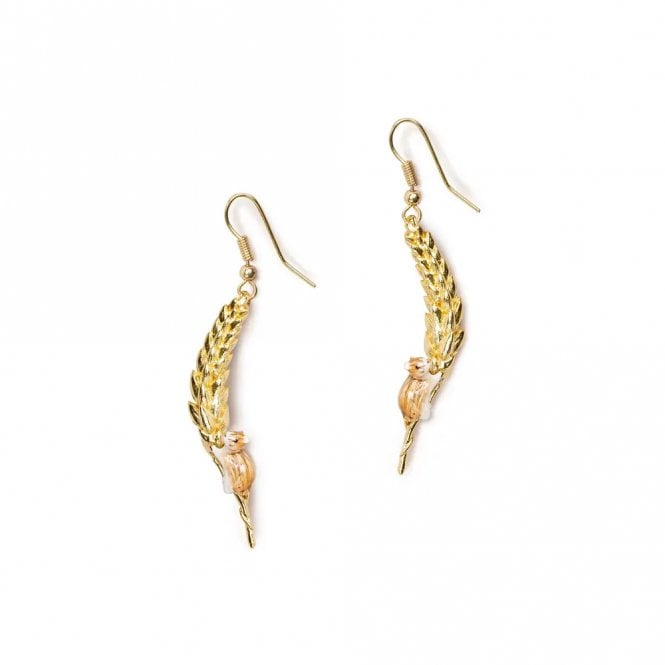 The Bill Skinner Studio Harvest Mouse & Corn Drop Earrings