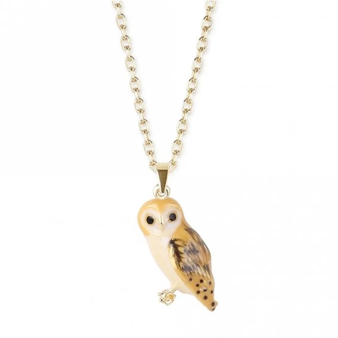 The Bill Skinner Studio Owl Pendant Necklace