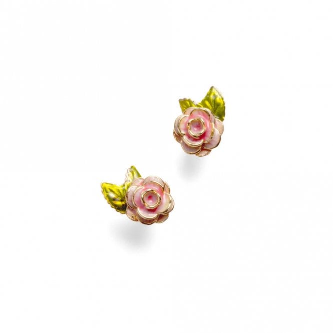 The Bill Skinner Studio Vintage Rose Stud Earrings