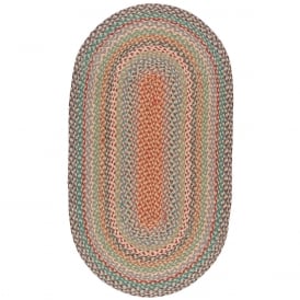 Carnival Oval Jute Braided Rug