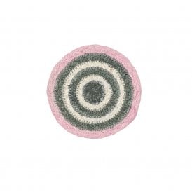 Fig Tulip Jute Braided Coasters Set of 6
