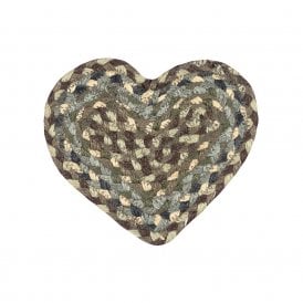 Hedgerow Heart Braided Coaster