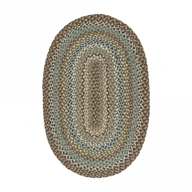 The Braided Rug Company Hedgerow Oval Jute Braided Rug