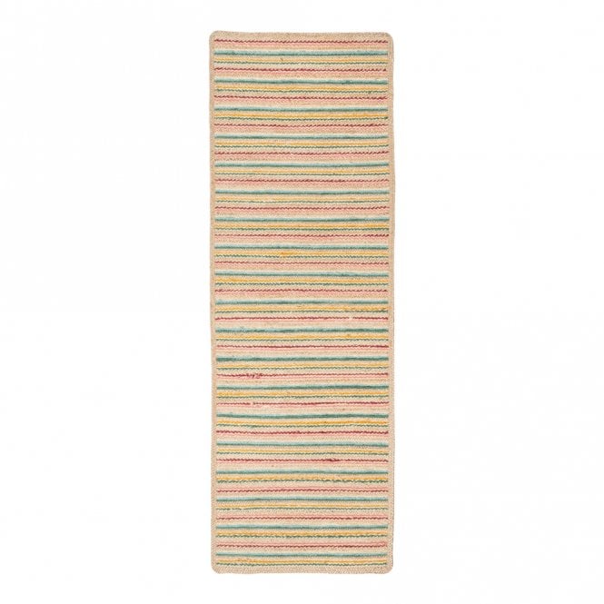The Braided Rug Company Ikat Jute Runner 61x183 cm