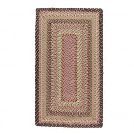 Misty Blue Double-Sided Rectangular Jute Runner