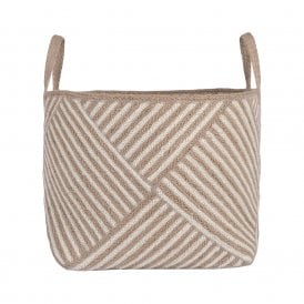 Natural Zebra Basket