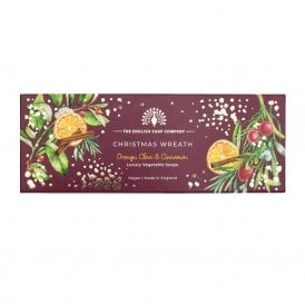 Christmas Tidings Christmas Wreath Triple Soap Gift Box