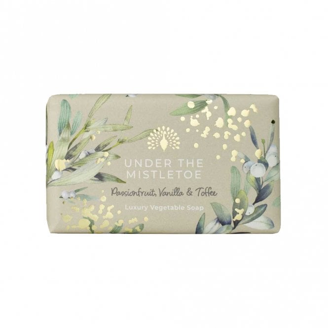 The English Soap Company Christmas Tidings Under the Mistletoe Soap