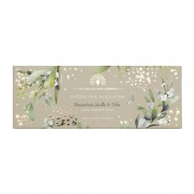 Christmas Tidings Under the Mistletoe Triple Soap Gift Box