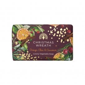 Christmas Wreath Orange, Clove & Cinnamon Soap Bar