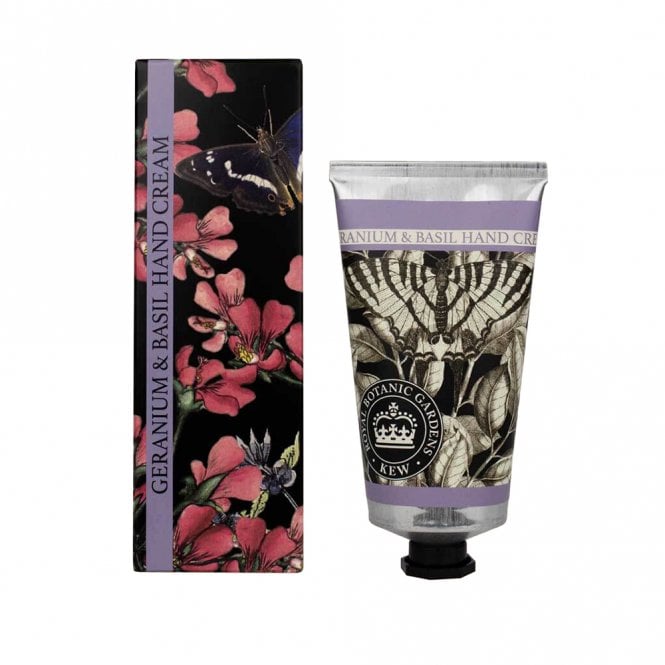 The English Soap Company Kew Gardens Geranium and Basil Hand Cream