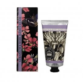 Kew Gardens Geranium and Basil Hand Cream