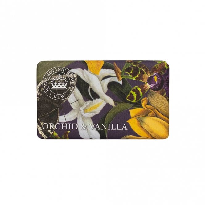 The English Soap Company Kew Gardens Orchid and Vanilla Soap Bar