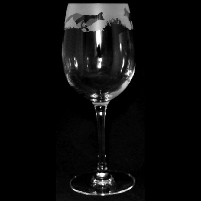 The Milford Collection Fox Wine Glass
