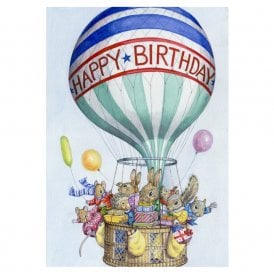 Audrey Tarrant Happy Birthday Balloon Card