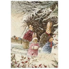 Brian Paterson It's Snowing Pack of 8 Christmas Cards