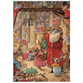 Brian Paterson Santa's Toys Advent Card