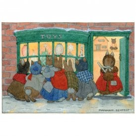 Margaret Tempest The Toy Shop Pack of 8 Christmas Cards