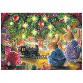 Susan Wheeler The New Train Set Pack of 8 Christmas Cards