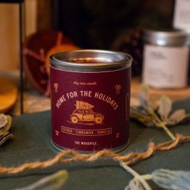 Home for the Holidays Tin Candle - Citrus, Cinnamon & Vanilla