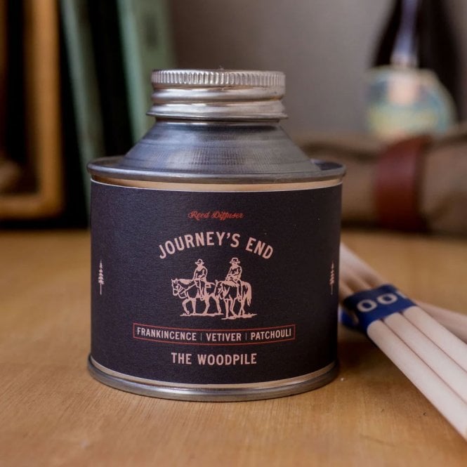 The Woodpile Journeys End Diffuser - Frankincense, Vetiver & Patchouli