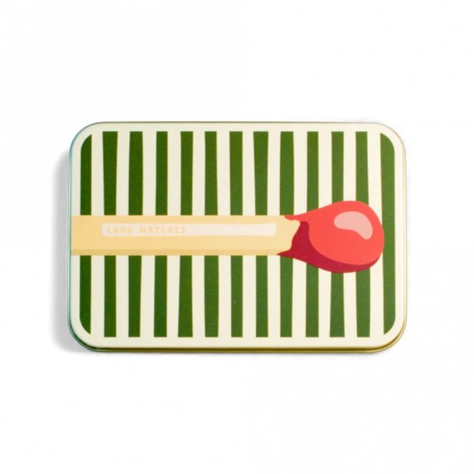TINIT 'Matchus Longus' Match Tin - Green