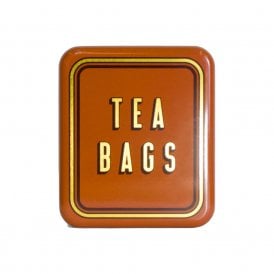 Tea Bag Tin - Orange