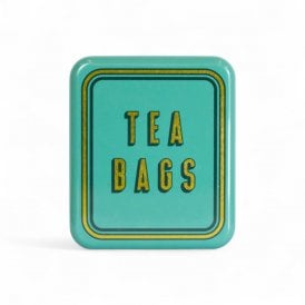 Tea Bag Tin - Teal