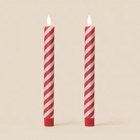 Barley Twist Lip Lock Flameless LED Wax Candles