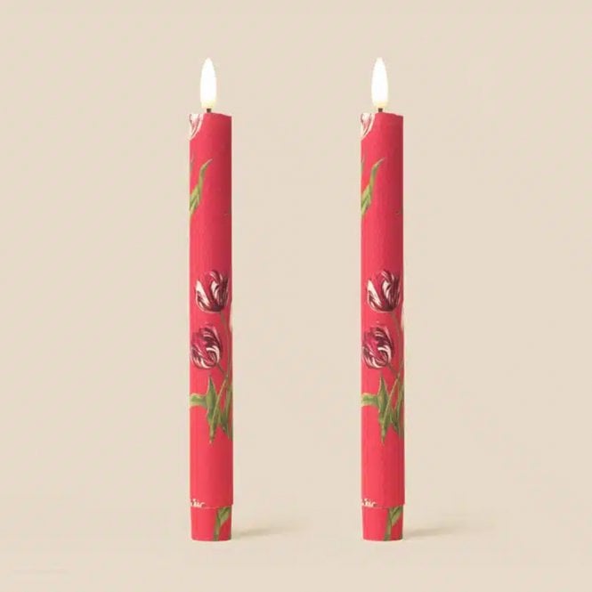 TINKALINK Heritage Tulip Flameless LED Wax Candles