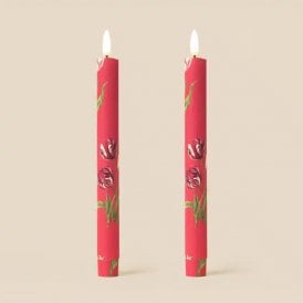 Heritage Tulip Flameless LED Wax Candles