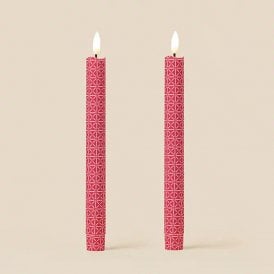 Trellis Twist Rose Water Flameless LED Wax Candles