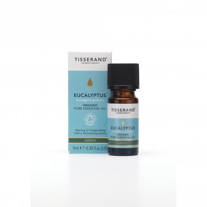 Tisserand Aromatherapy Eucalyptus Organic Pure Essential Oil 9ml