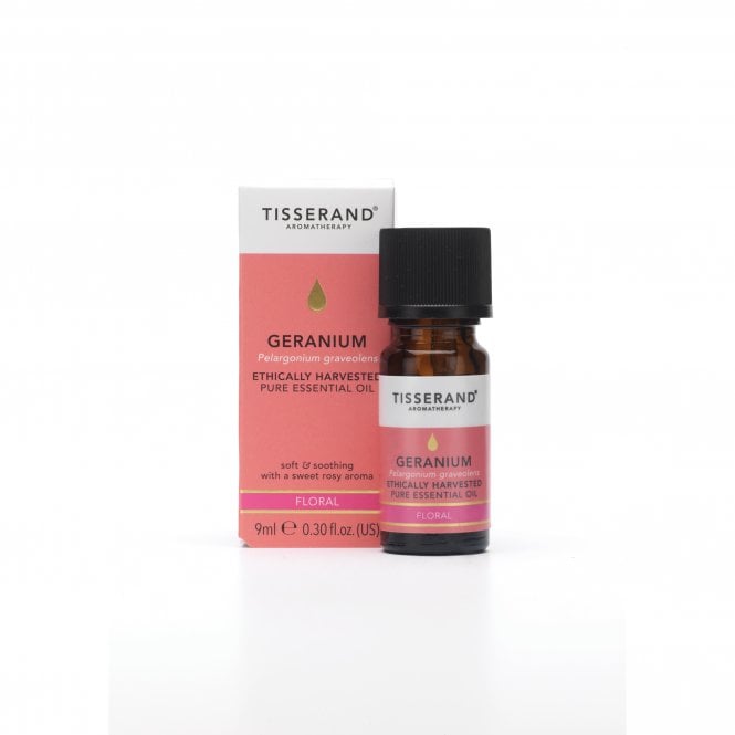 Tisserand Aromatherapy Geranium Ethically Harvested Pure Essential Oil 9ml