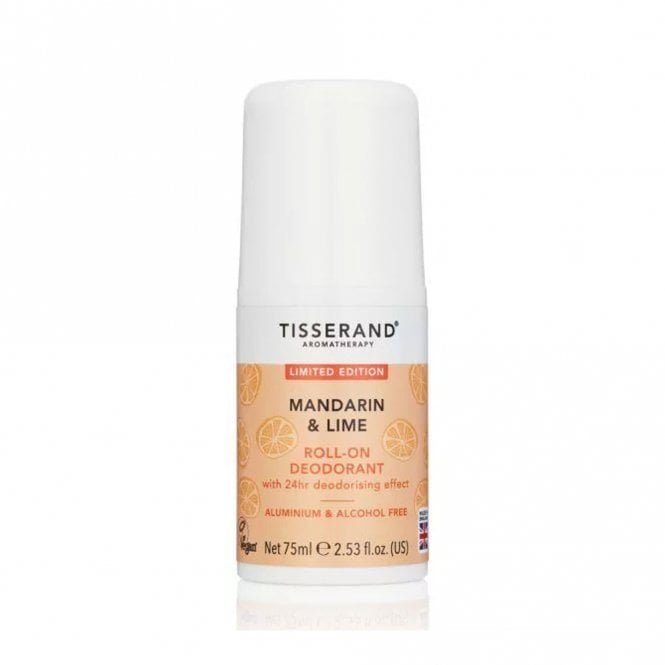 Tisserand Aromatherapy Mandarin & Lime Roll-On Deodorant 75ml