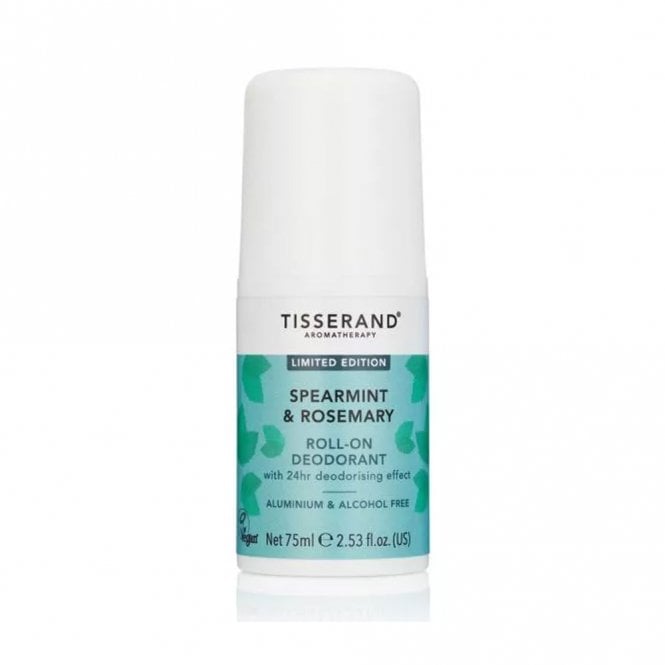 Tisserand Aromatherapy Spearmint & Rosemary Roll-On Deodorant 75ml