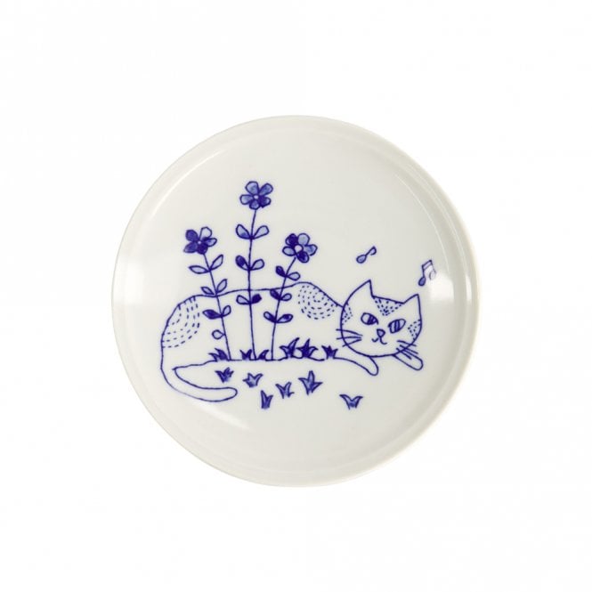 Tokyo Design Studio Neko Maruke Cat Plate