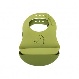 Mr Dino Silicone Bib Pack of 2